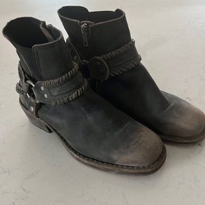 Free People biker boots
